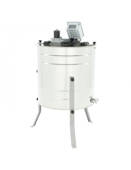 MIODARKA DIAGONALNA 4-PLASTROWA ELEKTYCZNA 230V UNIWERSALNA - 600Ø - MINIMA