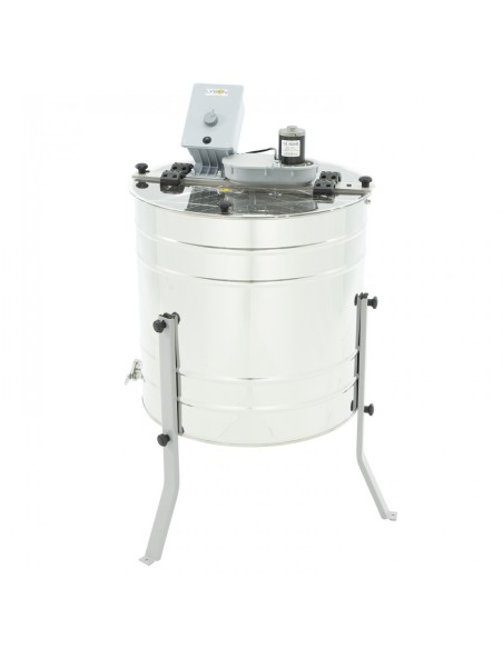 MIODARKA DIAGONALNA 4-PLASTROWA ELEKTYCZNA 230V UNIWERSALNA - 600Ø - MINIMA