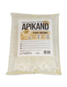 Apikand Zbożowy Syrop &ndash; Pełnoporcjowy dla Pszcz&oacute;ł 6 x 2 kg