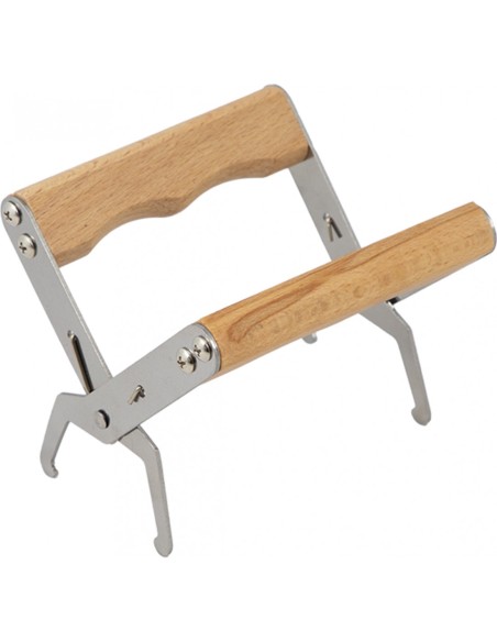 CHWYTACZ DO RAMEK - Z DREWNIANĄ RĄCZKĄ