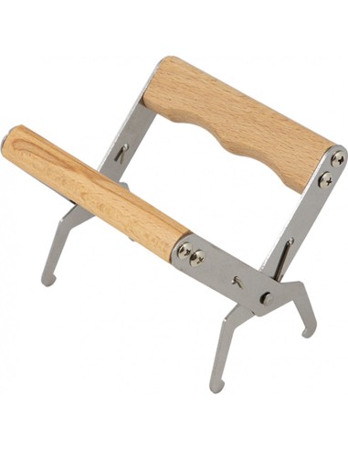 CHWYTACZ DO RAMEK - Z DREWNIANĄ RĄCZKĄ