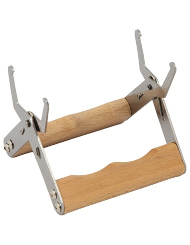 CHWYTACZ DO RAMEK - Z DREWNIANĄ RĄCZKĄ