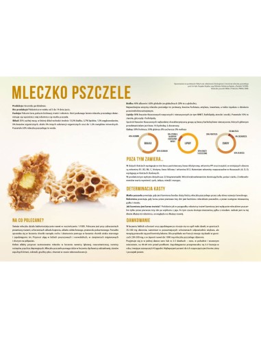 TABLICA EDUKACYJNA - MLECZKO PSZCZELE - ŚREDNIA