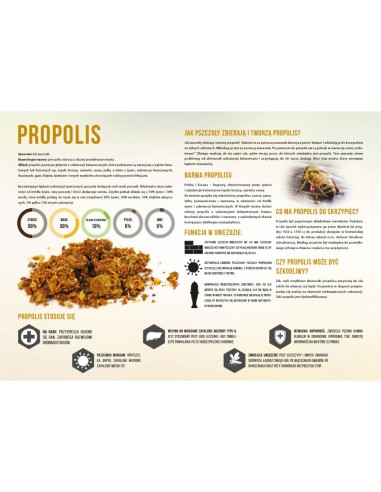 TABLICA EDUKACYJNA - PROPOLIS - ŚREDNIA