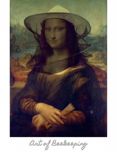 KOSZULKA BAWEŁNIANA Z NADRUKIEM - MONA LISA |...