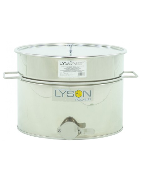 ODSTOJNIK NIERDZEWNY Z UCHWYTAMI - ZAW&Oacute;R NIERDZEWNY 6/4" - 30L - CLASSIC LINE