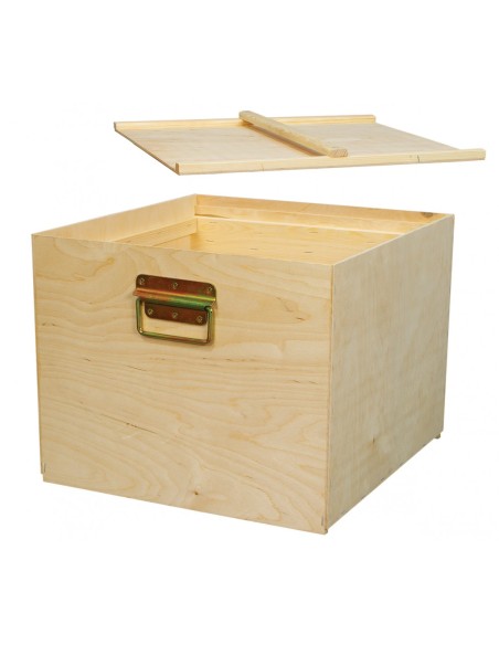 TRANSPORTER DO RAMEK, UCHWYTY METALOWE - DREWNIANY ZE SKLEJKI - DADANT