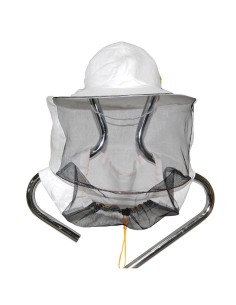 KAPELUSZ PSZCZELARSKI LNIANY - Z TYŁU PŁUTNO