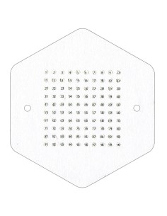 OPALITKI DO ZNAKOWANIA MATEK - POLSKIE - BIAŁE