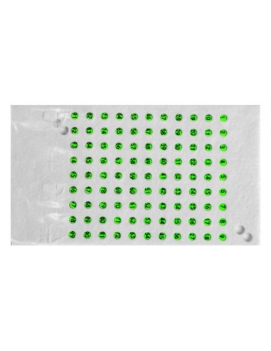 OPALITKI CZESKIE DO ZNAKOWANIA - ZIELONE