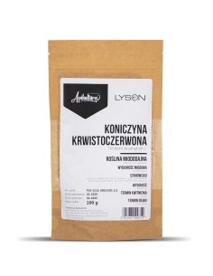 NASIONA - KONICZYNA KRWISTOCZERWONA 100G