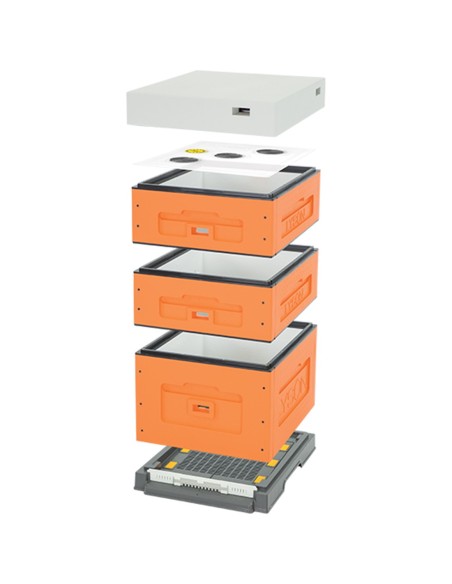 UL DADANT, MALOWANY DO SAMODZIELNEGO MONTAŻU - OPTIMA - POMARAŃCZOWY