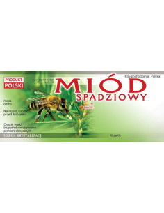 ETYKIETY NA MI&Oacute;D SPADZIOWY 116x50 &ndash; 100 SZT.