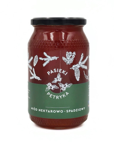 MI&Oacute;D PETRYKA - NEKTAROWO-SPADZIOWY - 1200 G