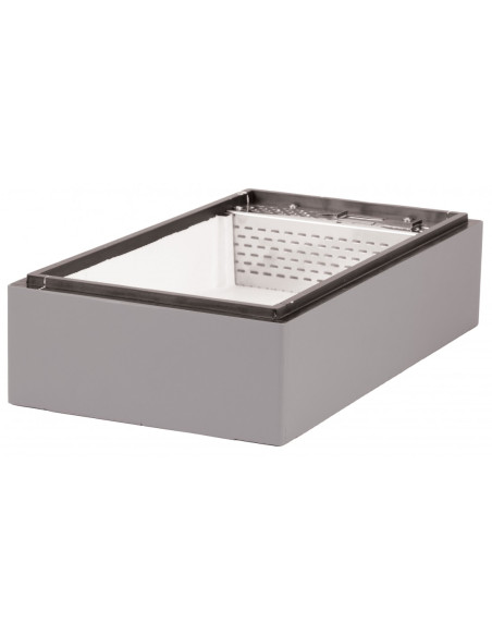 POWAŁKO-PODKARMIACZKA DO ULA 6 RAMKOWEGO DADANT, STYROPIANOWA, SZARA