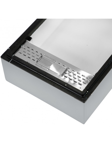 POWAŁKO-PODKARMIACZKA DO ULA 6 RAMKOWEGO DADANT, STYROPIANOWA, SZARA