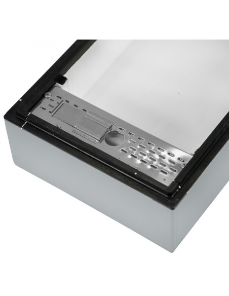 POWAŁKO-PODKARMIACZKA DO ULA 6 RAMKOWEGO DADANT, STYROPIANOWA, SZARA