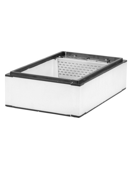 POWAŁKO-PODKARMIACZKA DO ULA 6 RAMKOWEGO WIELKOPOLSKA, STYROPIANOWA, NIEMALOWANA