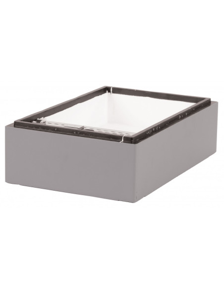 POWAŁKO-PODKARMIACZKA DO ULA 6 RAMKOWEGO WIELKOPOLSKA, STYROPIANOWA, SZARA