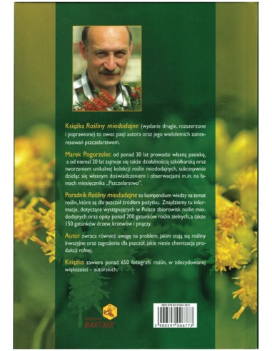 KSIĄŻKA - "ROŚLINY MIODODAJNE" ~ MAREK POGORZELEC
