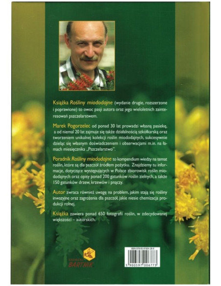 KSIĄŻKA - "ROŚLINY MIODODAJNE" ~ MAREK POGORZELEC