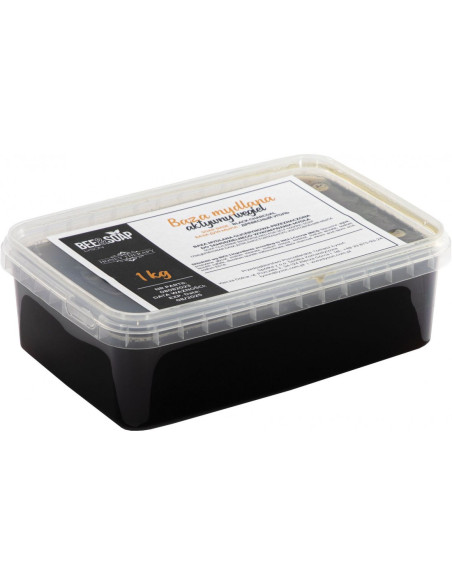 BAZA GLICERYNOWA, MYDLANA 1 KG - AKTYWNY WĘGIEL