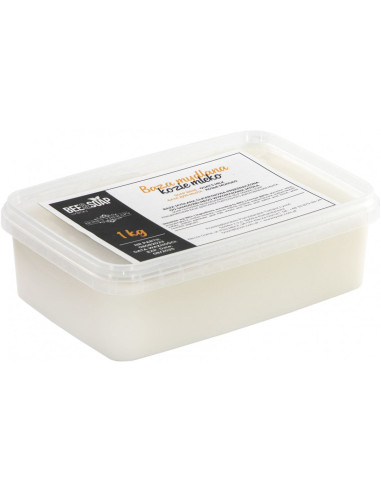 BAZA GLICERYNOWA, MYDLANA 1 KG - KOZIE MLEKO
