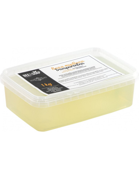 BAZA GLICERYNOWA, MYDLANA 1 KG - TRANSPARENTNA