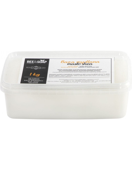 BAZA GLICERYNOWA, MYDLANA 1 KG - MASŁO SHEA