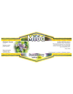 ETYKIETY NA MIÓD FACELIOWY 150X65 – 100 SZT.