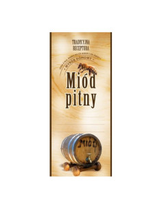 ETYKIETY NA MI&Oacute;D PITNY 116X50 &ndash; 50 SZT.