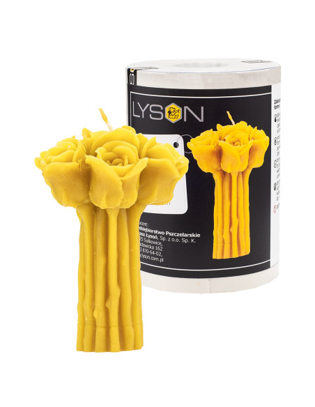 FORMA SILIKONOWA - BUKIET R&Oacute;Ż - WYS. 12 CM