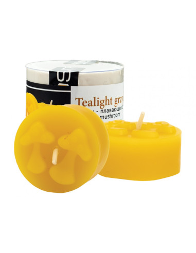 FORMA SILIKONOWA - TEALIGHT GRZYBKI - WYSOKOŚĆ 2CM