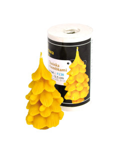 FORMA SILIKONOWA - CHOINKA Z BOMBKAMI - WYSOKOŚĆ 9,5CM 2