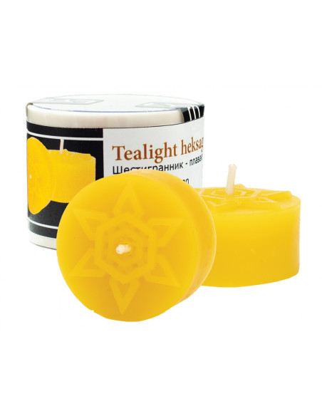 FORMA SILIKONOWA - TEALIGHT HEKSAGON - WYSOKOŚĆ 2CM