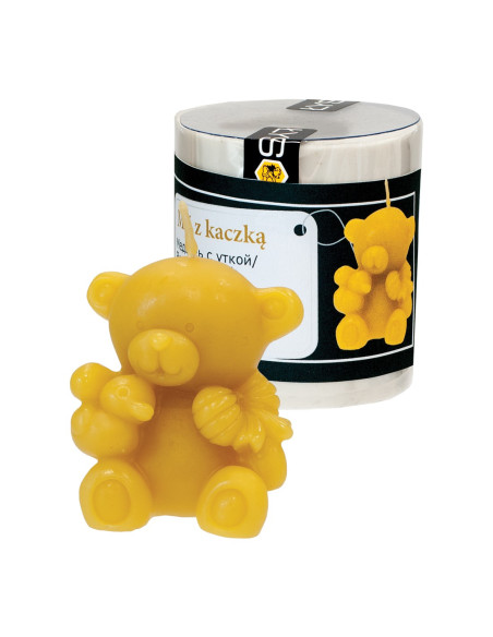 FORMA SILIKONOWA - MIŚ Z KACZKĄ - WYSOKOŚĆ 5CM