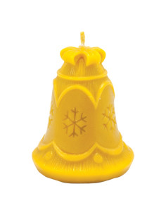 FORMA SILIKONOWA - DZWONEK ZE ŚNIEŻYNKĄ - WYSOKOŚĆ 8CM