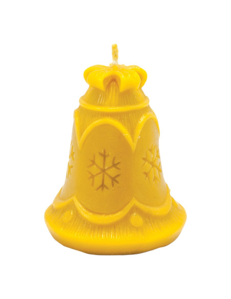 FORMA SILIKONOWA - DZWONEK ZE ŚNIEŻYNKĄ - WYSOKOŚĆ 8CM