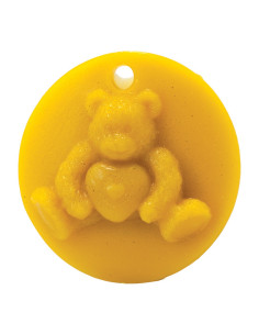 FORMA SILIKONOWA - MIŚ Z SERDUSZKIEM - ZAWIESZKA