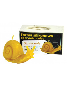 FORMA SILIKONOWA - ŚLIMAK MAŁY - WYSOKOŚĆ 4CM 2