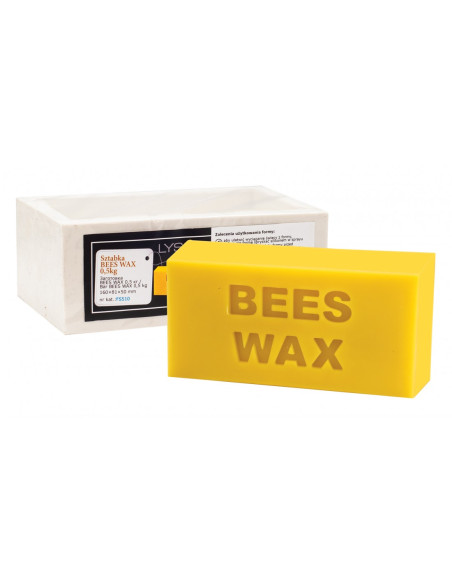 FORMA SILIKONOWA - SZTABKA BEES WAX - 0,5 KG