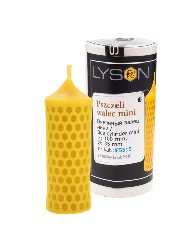 FORMA SILIKONOWA - PSZCZELI WALEC MINI - WYS....