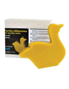 FORMA SILIKONOWA - KACZKA PŁASKA - WYSOKOŚĆ 13,5CM