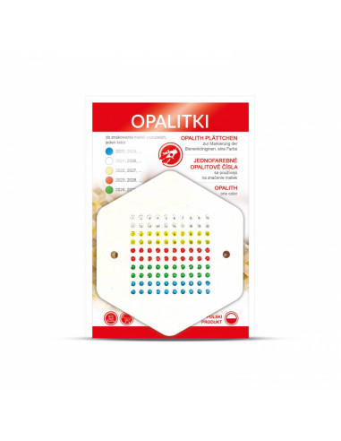 ZESTAW OPALITEK POLSKICH - 5 LAT
