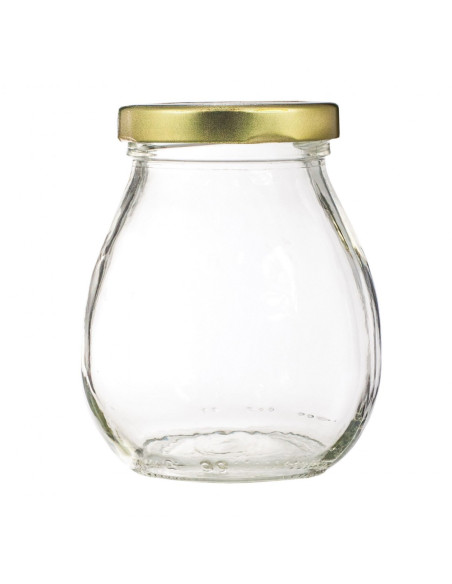 SŁOIK 245 ML Z NAKRĘTKĄ (340G) - 12 SZT. PACZKA