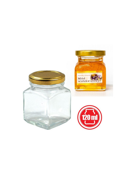 SŁOIK 120 ML Z NAKRĘTKĄ (170G) - 1 SZT.