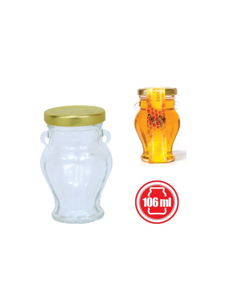 SŁOIK 106 ML Z NAKRĘTKĄ (150G) - 15 SZT. PACZKA