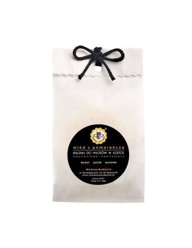 MIODOWA MYDLARNIA - BALSAM DO WŁOS&Oacute;W W KOSTCE -...
