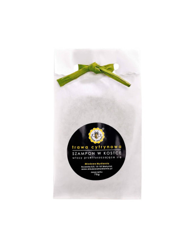 MIODOWA MYDLARNIA - SZAMPON W KOSTCE - TRAWA...