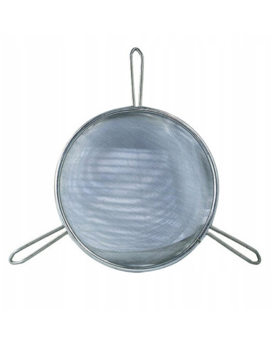 SITO POJEDYŃCZE WYPUKŁE, 3 USZY - NIERDZEWNE -...